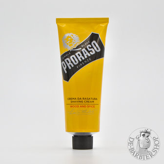 Proraso Wood and Spice - Shaving Cream Tube