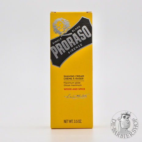 Proraso Wood and Spice - Shaving Cream Tube